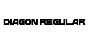 Diagon Regular Font