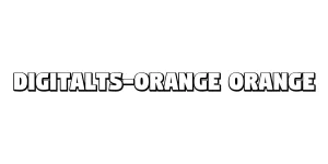 DigitaltS-Orange Orange Font