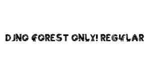 Dino Forest Regular Font