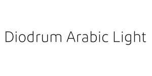 Diodrum Arabic Light Font