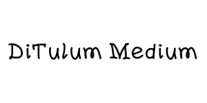 DiTulum Medium Font