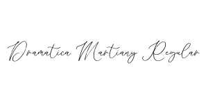 Dramatica Martiany Regular Font