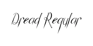 Dread Regular Font