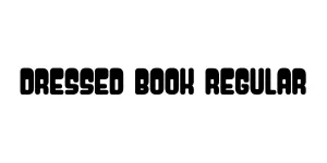 Dressed Book Regular Font