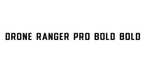 Drone Ranger Pro Bold Bold Font