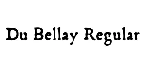Du Bellay Regular Font