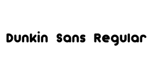 Dunkin Sans Regular Font