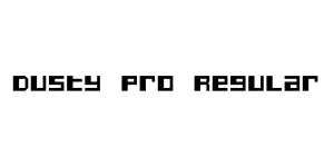 Dusty Pro Regular Font