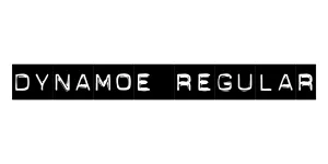 Dynamoe Regular Font