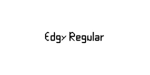 Edgy Regular Font