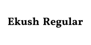 Ekush Regular Font