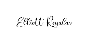 Elliott Regular Font