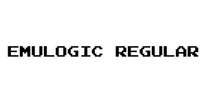 Emulogic Regular Font