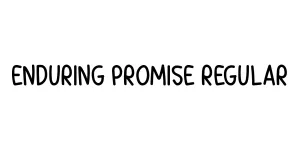Enduring Promise Regular Font