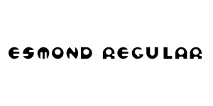 ESMOND Regular Font