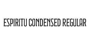 Espiritu Condensed Regular Font