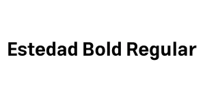 Estedad Bold Regular Font