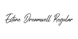 Estone Dreamwell Regular Font