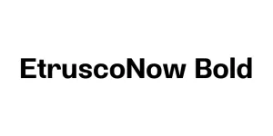 EtruscoNow Bold Font