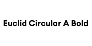 Euclid Circular A Bold Font