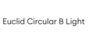Euclid Circular B Light Font