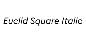 Euclid Square Italic Font
