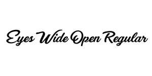 Eyes Wide Open Regular Font