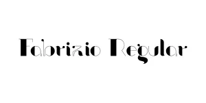 Fabrizio Regular Font