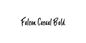 Falcon Casual Bold Font