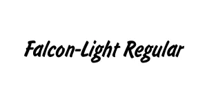 Falcon-Light Regular Font