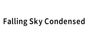 Falling Sky Condensed Font