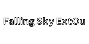 Falling Sky ExtOu Font