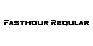 Fasthour Regular Font
