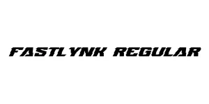 Fastlynk Regular Font