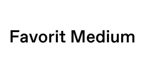 Favorit Medium Font