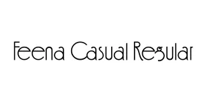 Feena Casual Regular Font
