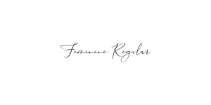 Feminine Regular Font