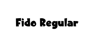 Fido Regular Font