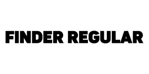Finder Regular Font