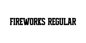 Fireworks Regular Font