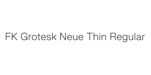 FK Grotesk Neue Thin Regular Font
