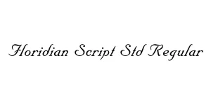 Floridian Script Std Regular Font