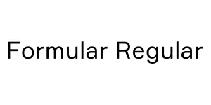 Formular Regular Font