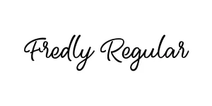 Fredly Regular Font