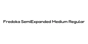 Fredoka SemiExpanded Medium Regular Font