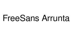 FreeSans Arrunta Font