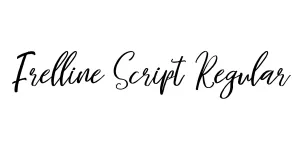 Frelline Script Regular Font