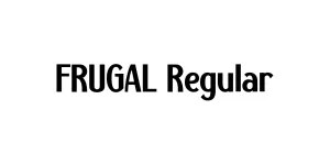 FRUGAL Regular Font