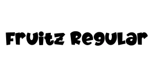Fruitz Regular Font
