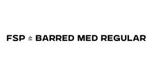 FSP - Barred Med Regular Font